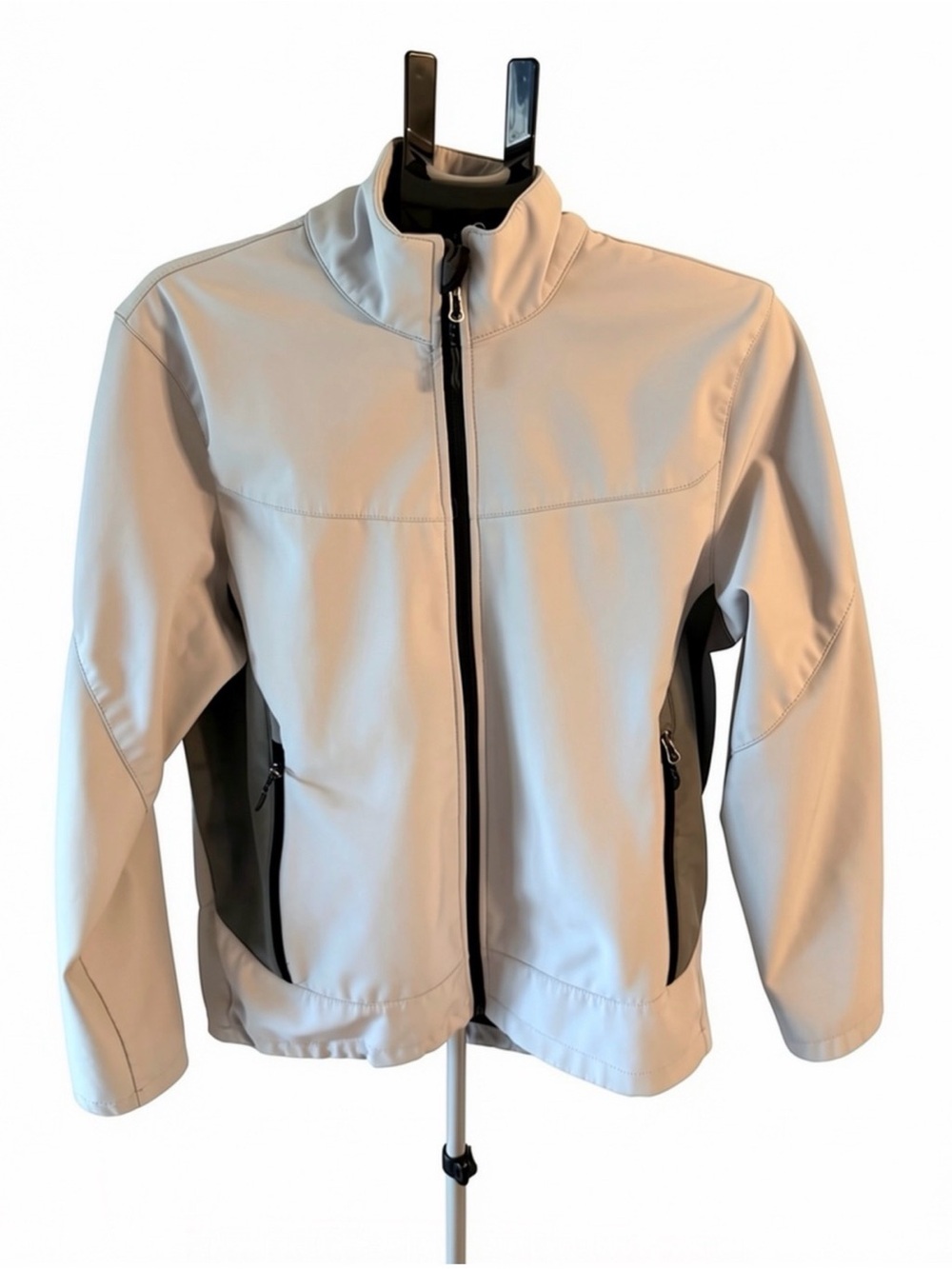C9 by Champion Light Gray Jacket with Black Accents